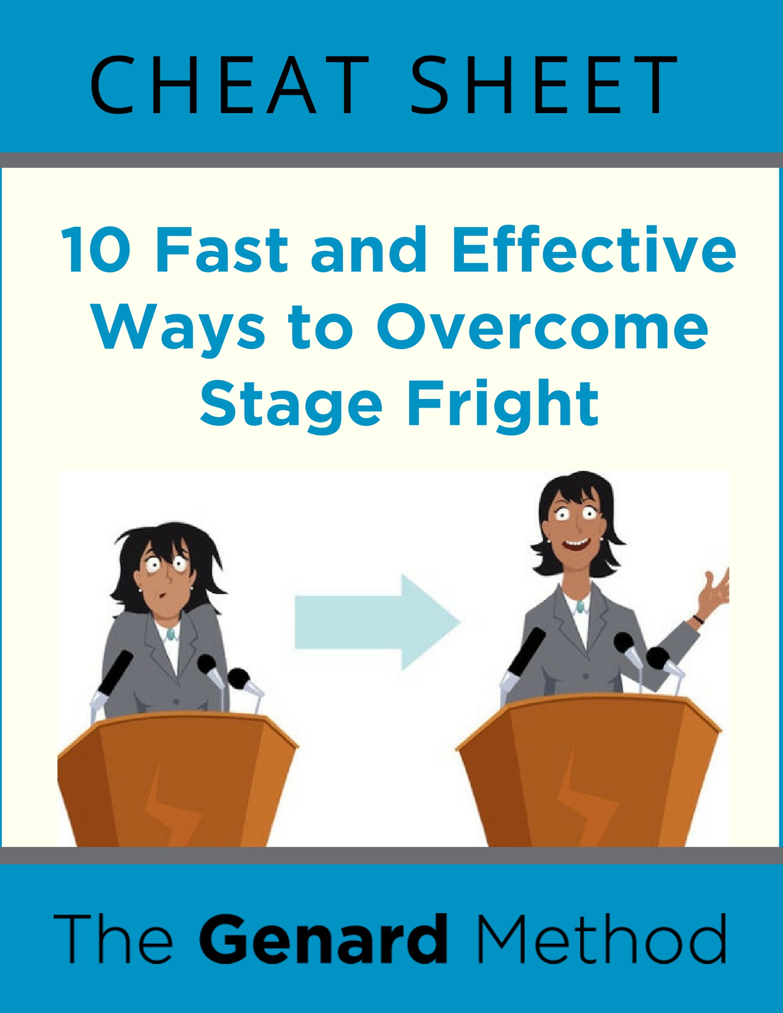 10 Fast and Effective Ways to Overcome Stage Fright